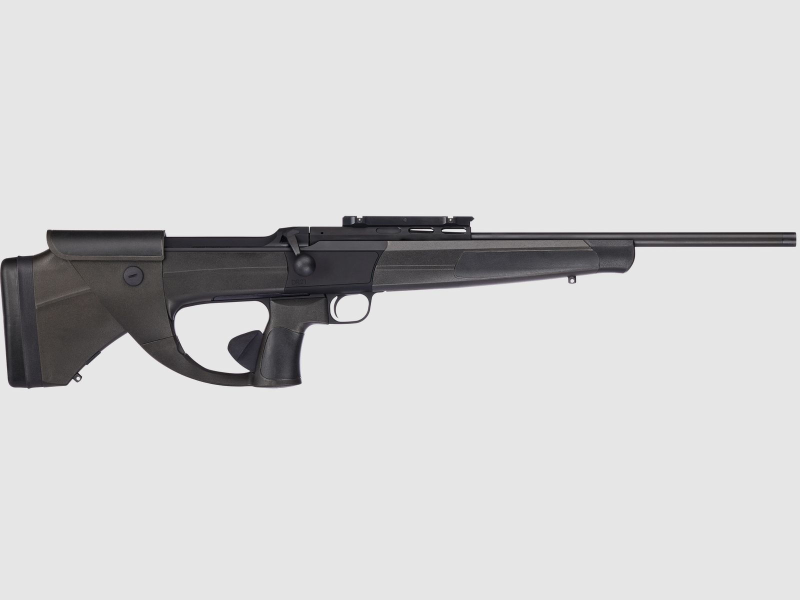 Dentler repeating rifle DR21 with base rail