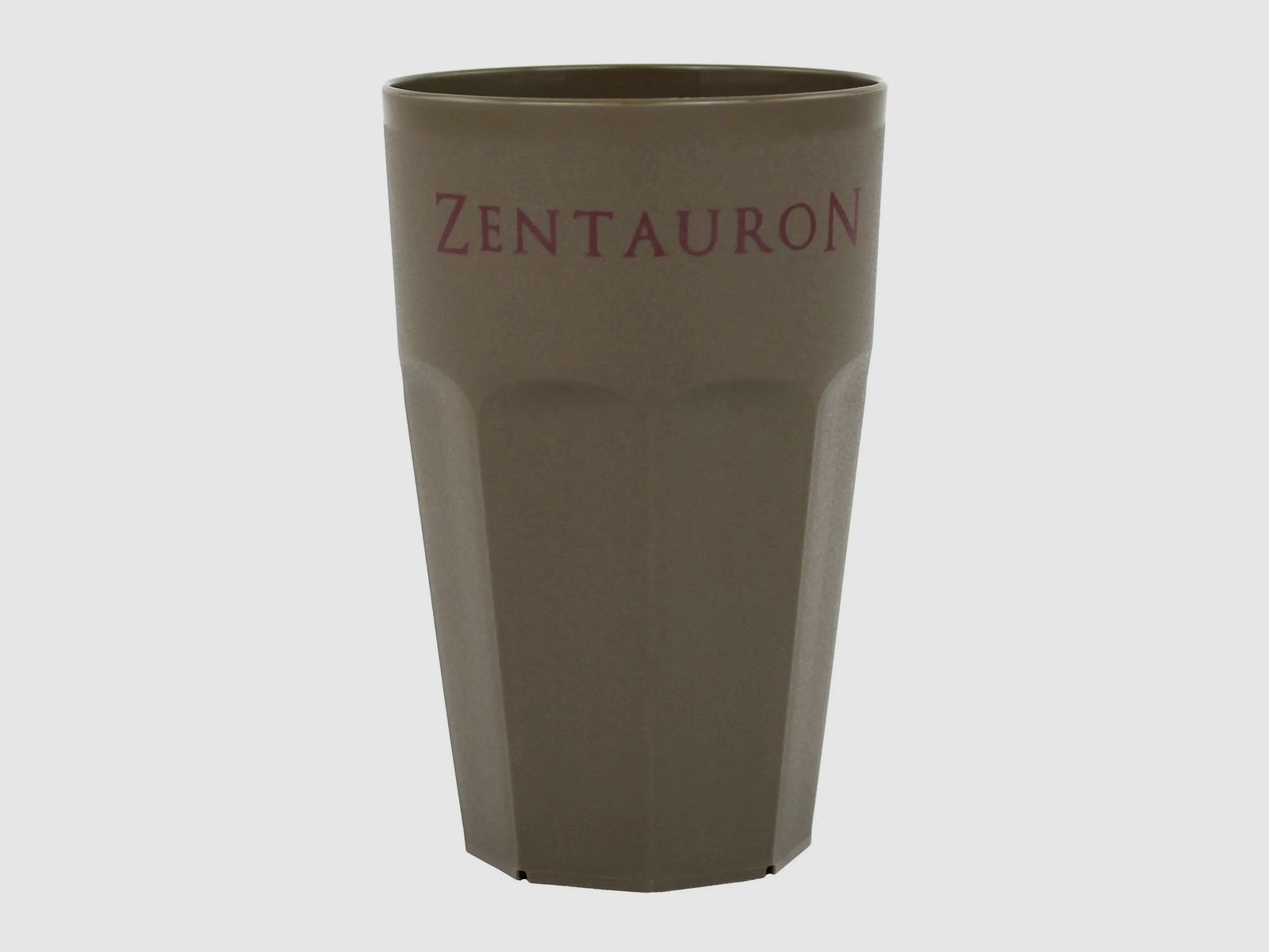 Zentauron Zentauron Kaffeebecher Mehrweg 300 ml grau braun
