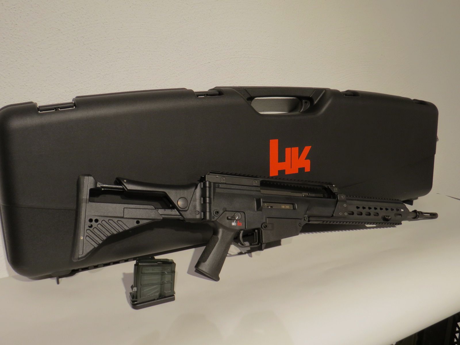 Heckler&Koch / H&K HK243 S TAR - fucile - .223Rem - nero - H&K G36 - sistema a due rotaie HKey