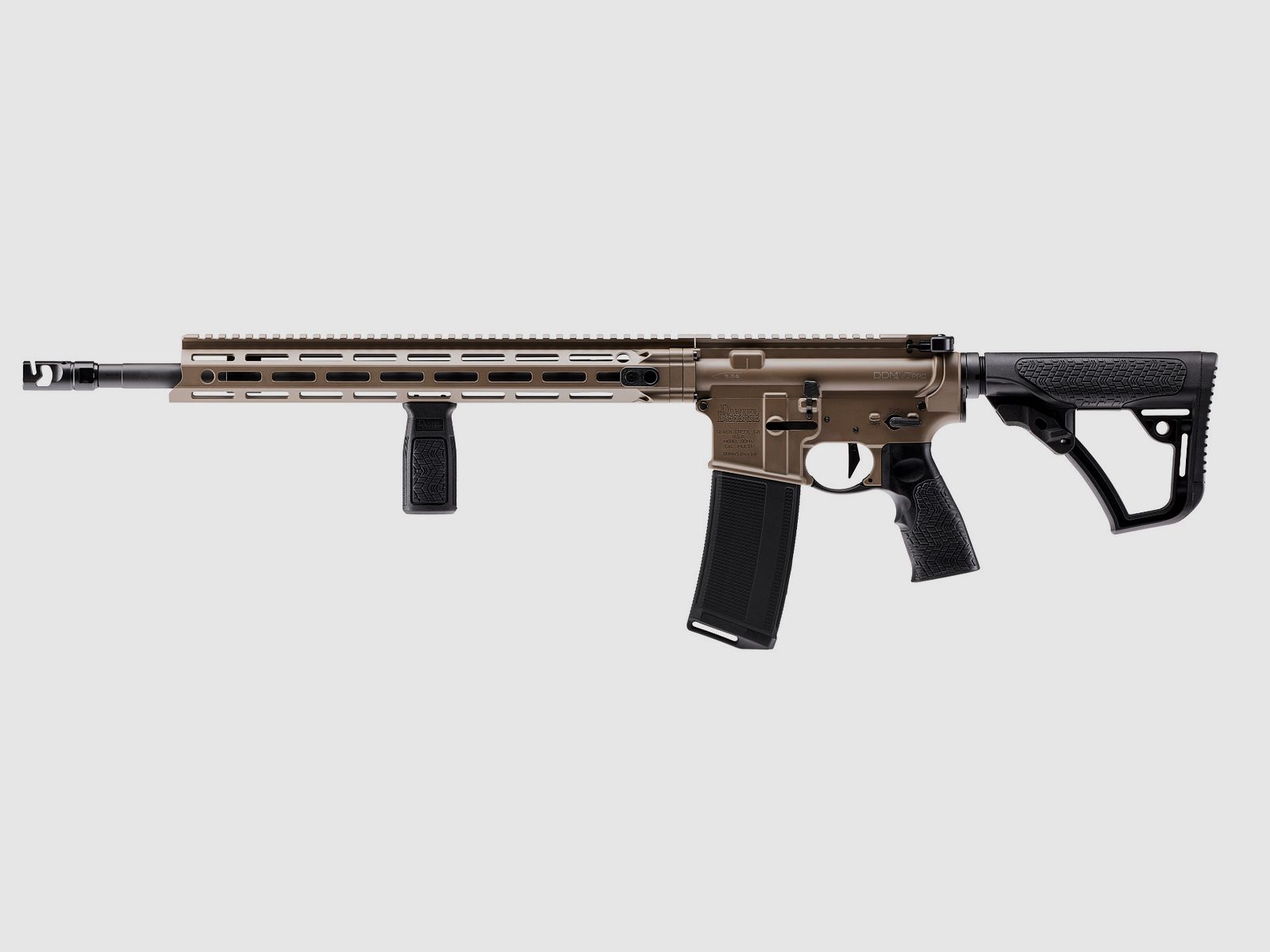 Daniel Defense DDM4 V7 Pro 18″ FDE – .223 Rem., Bild 2 von 2