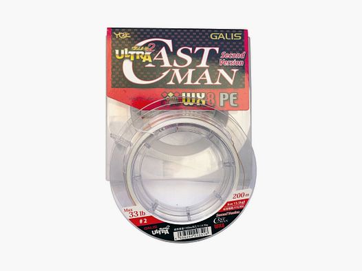 TRESSE ULTRA CASTMAN WX8