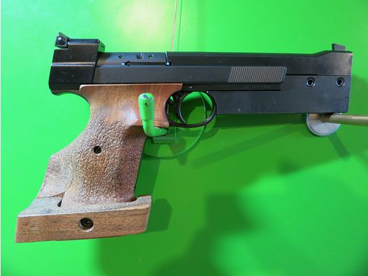 Hämmerli Standard- und Sportpistole 215, Morini Competition Griff, .22lr +Laufgewicht      #1