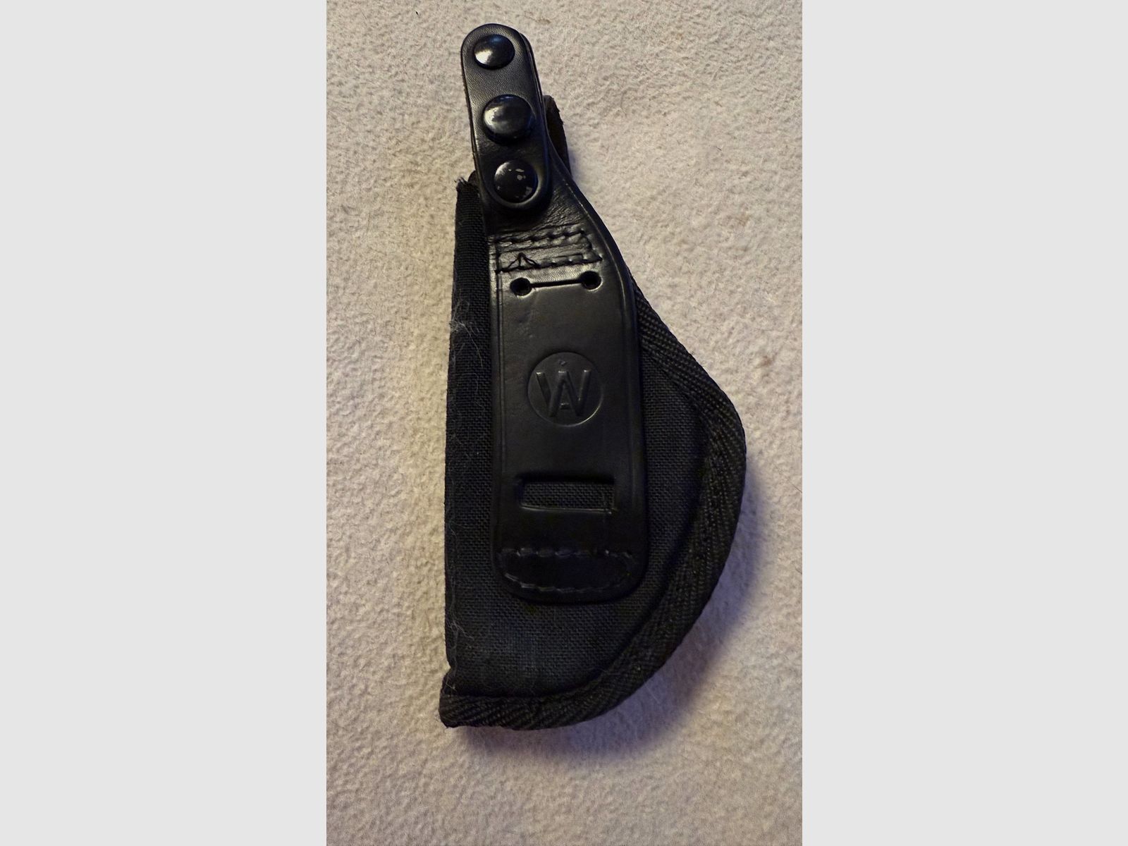 Polizei Holster IWB Nylon schwarz für Kurzwaffen - unauffällig