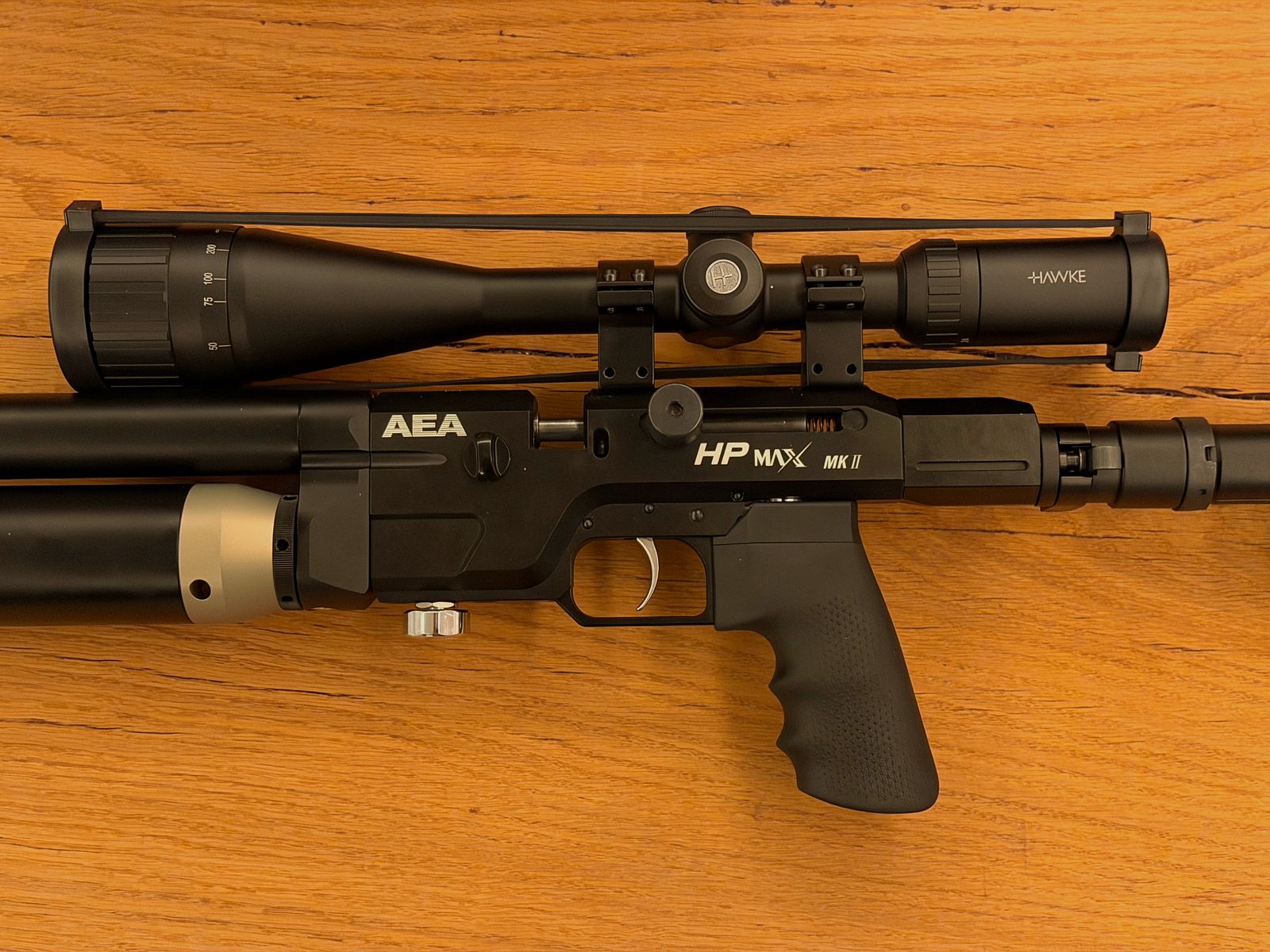 AEA HP Max MK2 + !!900 shots!! + JADS silencer + Hawke scope + lots of accessories