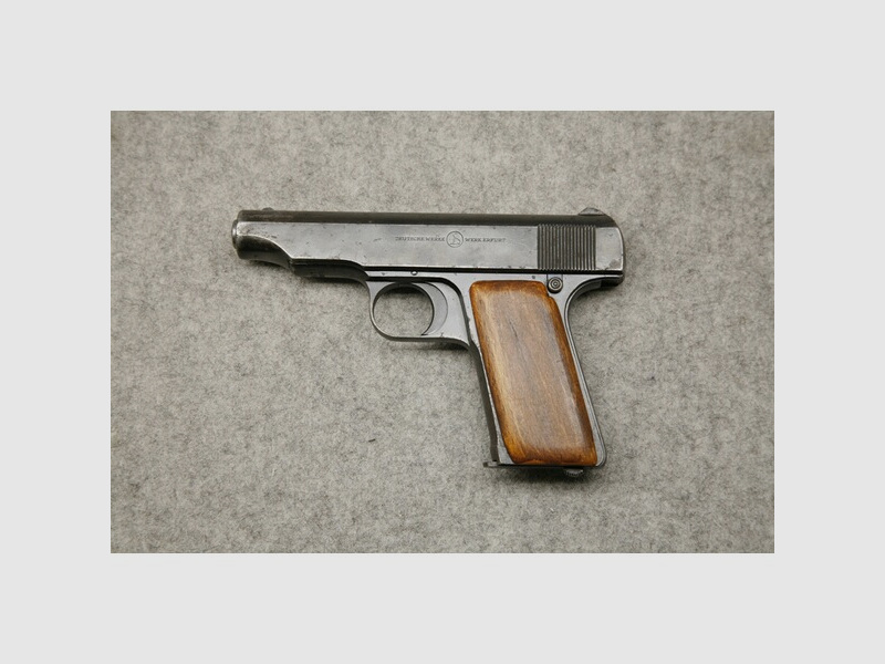 Taschenpistole Ortgies / Erfurt, Kaliber 7,65 mm Browning