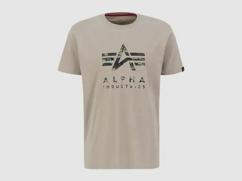 alpha industries Alpha Industries T-Shirt Camo PP - Sand / S Herren
