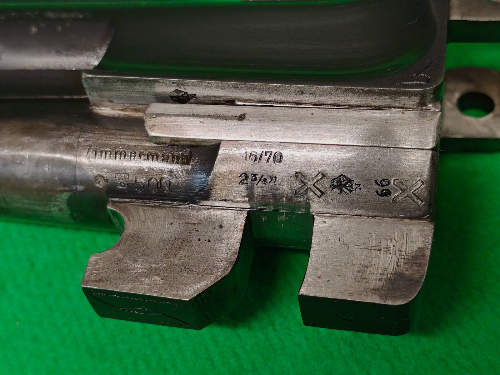 Sauer & Sohn 54 double-barreled rifle with swivel mount