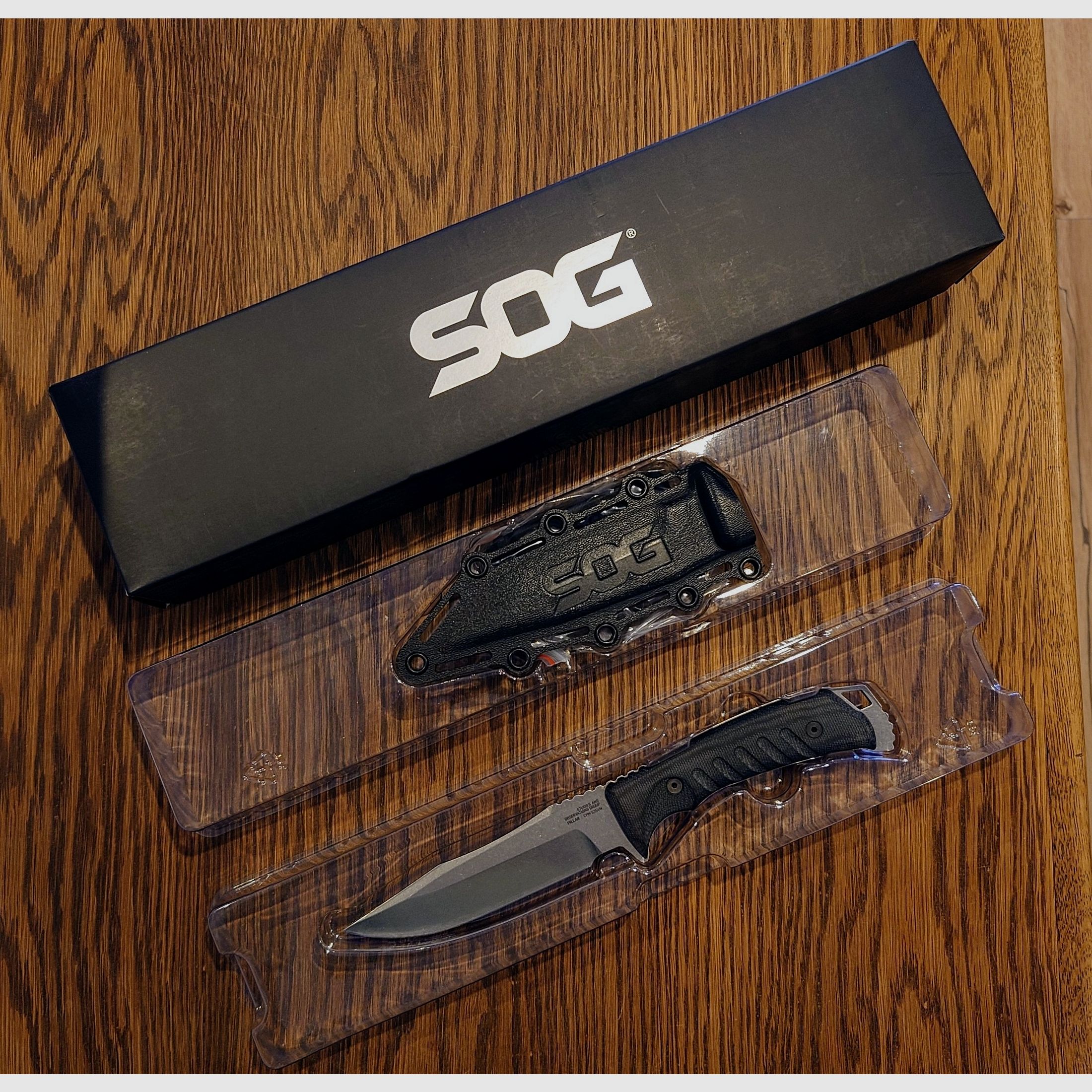 SOG Pillar - Jagdmesser / Bushcraft in CPM S35VN