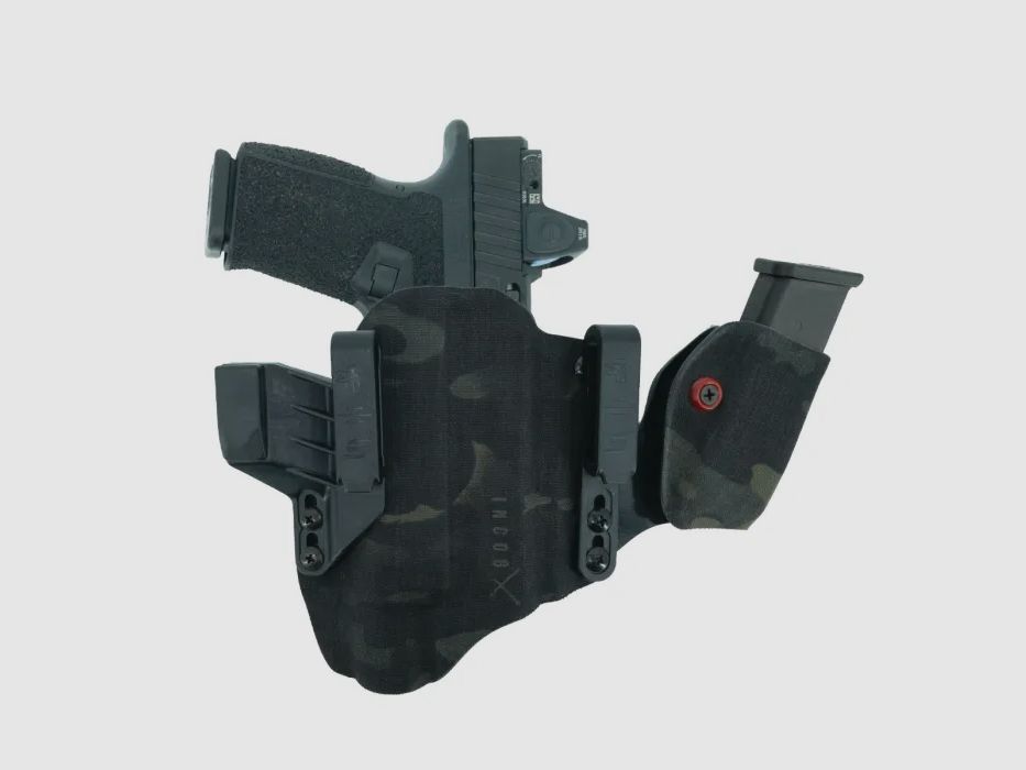 Incog X Holster for Glock G17/19 Large Light w/Mag Caddy (Multicam Black) - Haley Strategic/Safariland, image 1 sur 6