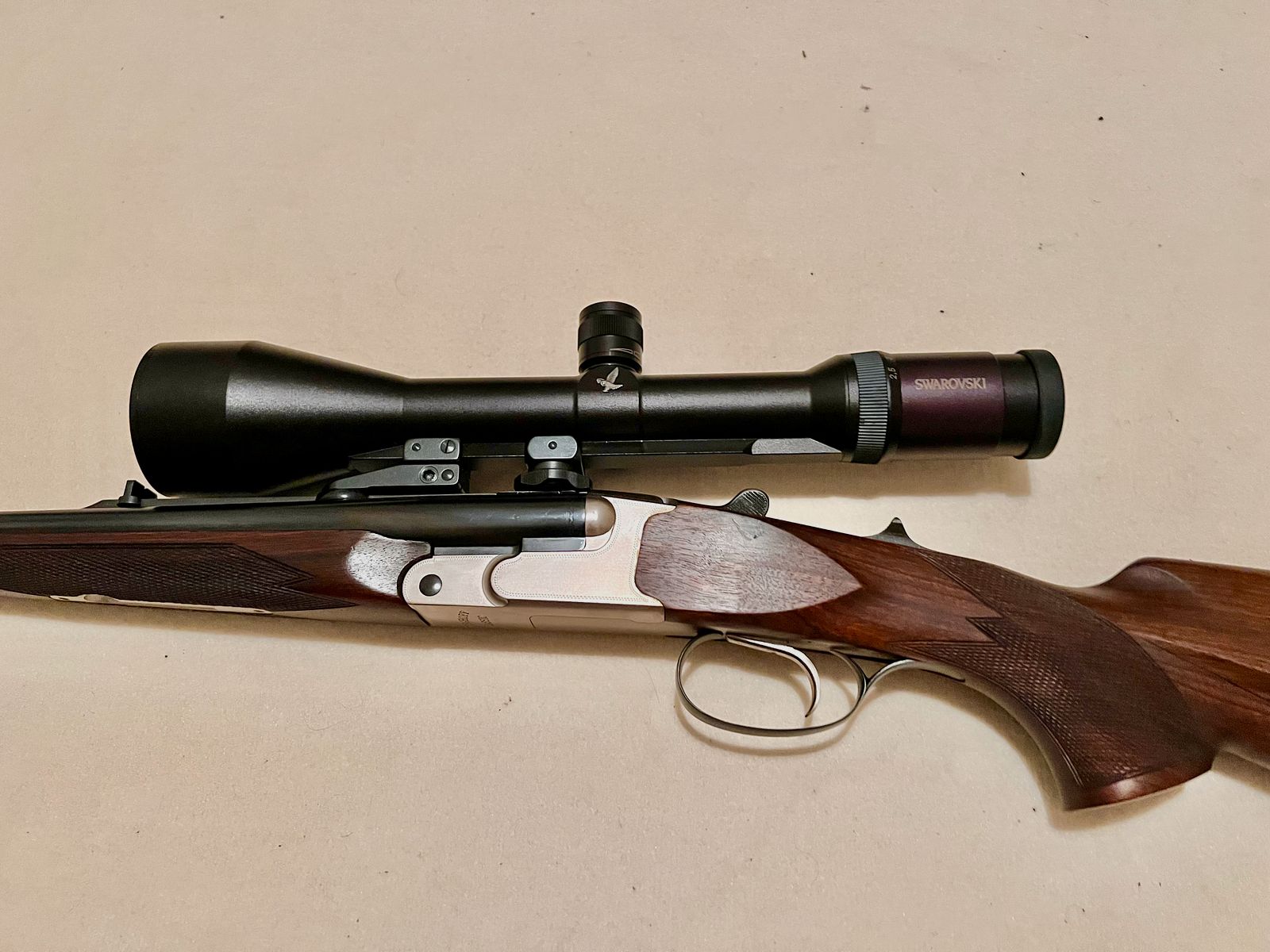 Krieghoff Classic in 9,3x74R mit Swarovski Habicht