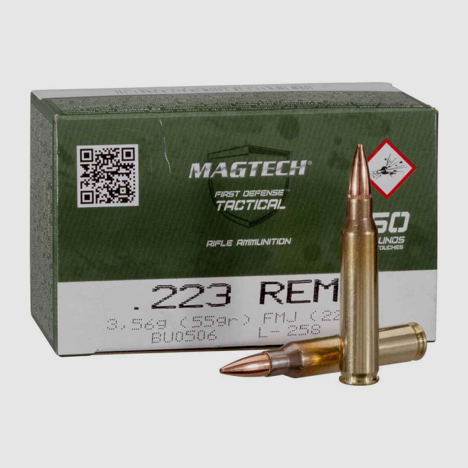 Magtech Munition .223 FMJ 55gr