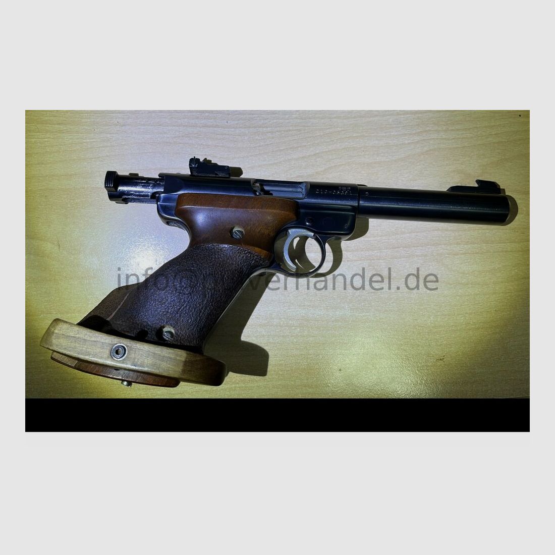 Ruger Mark II Target z uchwytem formowanym .22lr