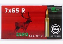 Geco 7X65 R ZERO 8.2g/127gr. Rifle cartridges lead-free