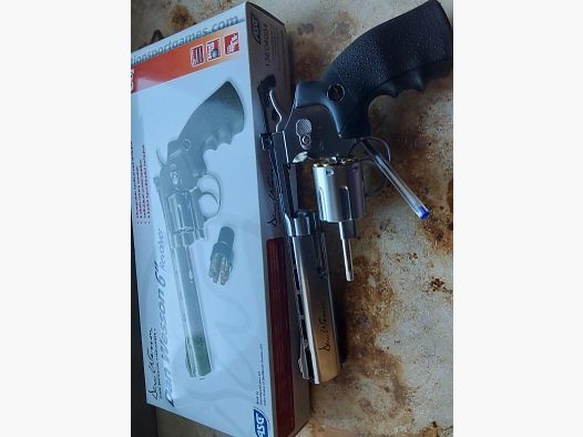 0an Wesson CO2 Revolver  6 Zoll 4,5mm BB