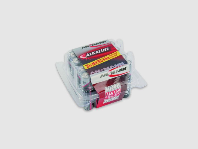 Ansmann RED Alkaline Mikro AAA Batterie 20er Box 1,5V