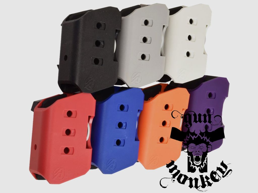 DAA ALPHA-Xip funda para pistola naranja / pouch de polímero naranja con soporte de 1,5" (103278), imagen 1 de 8