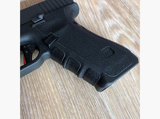 GLOCK Anti-Rutsch Sticker / Griff-Aufkleber / Griffschale Aufsatz gefertigt f. folg. Glock Modelle