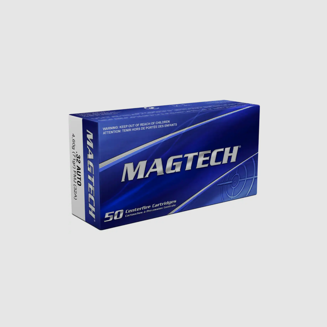 Magtech – 7,65 Browning (.32 Auto) / Vollmantel / 4,6g/71grs. / 50 Stk., Bild 1 von 3