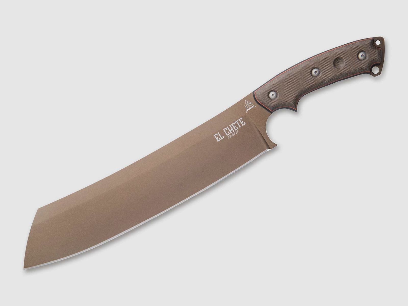 TOPS Knives El Chete Machete fr harte Arbeiten mit Kydexscheide