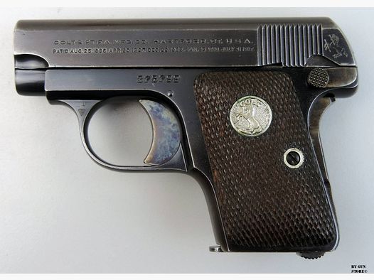 Pistola Colt Hammerless mod. 1908 cal. 6,35 mm anno 1929 matr. 375799
