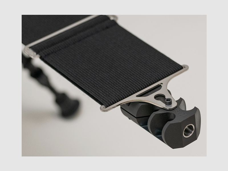 Universal Flicker Band 50mm Velcro Attachment in Black - Clear View for Precise Hits