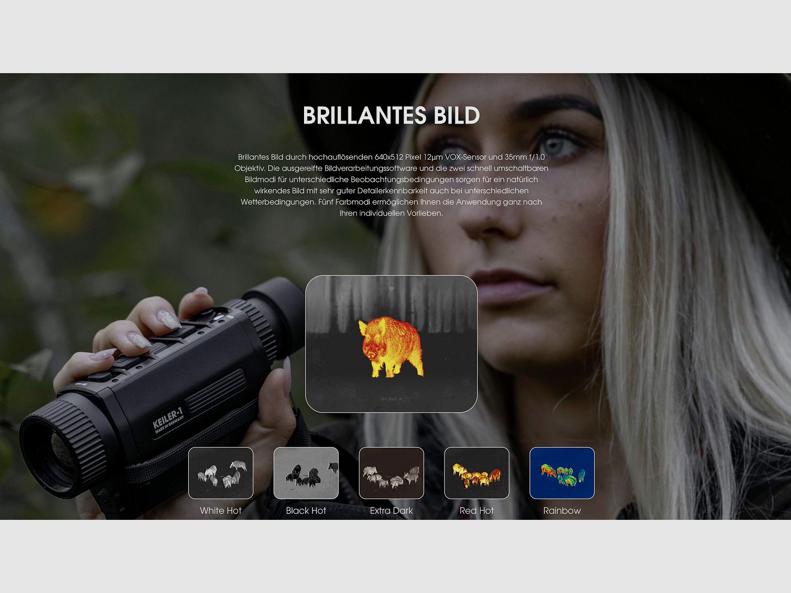 Liemke 80113544 KEILER-1 640x512 Pixel 1750m Detektionsreichweite