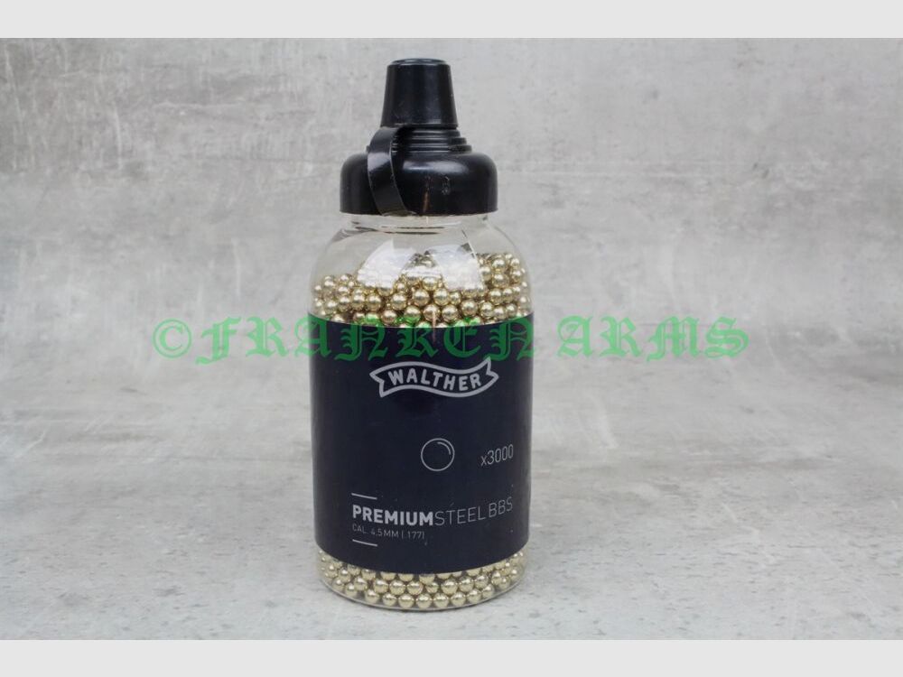 Walther Premium Steel BB 4.5mm 3000 pieces