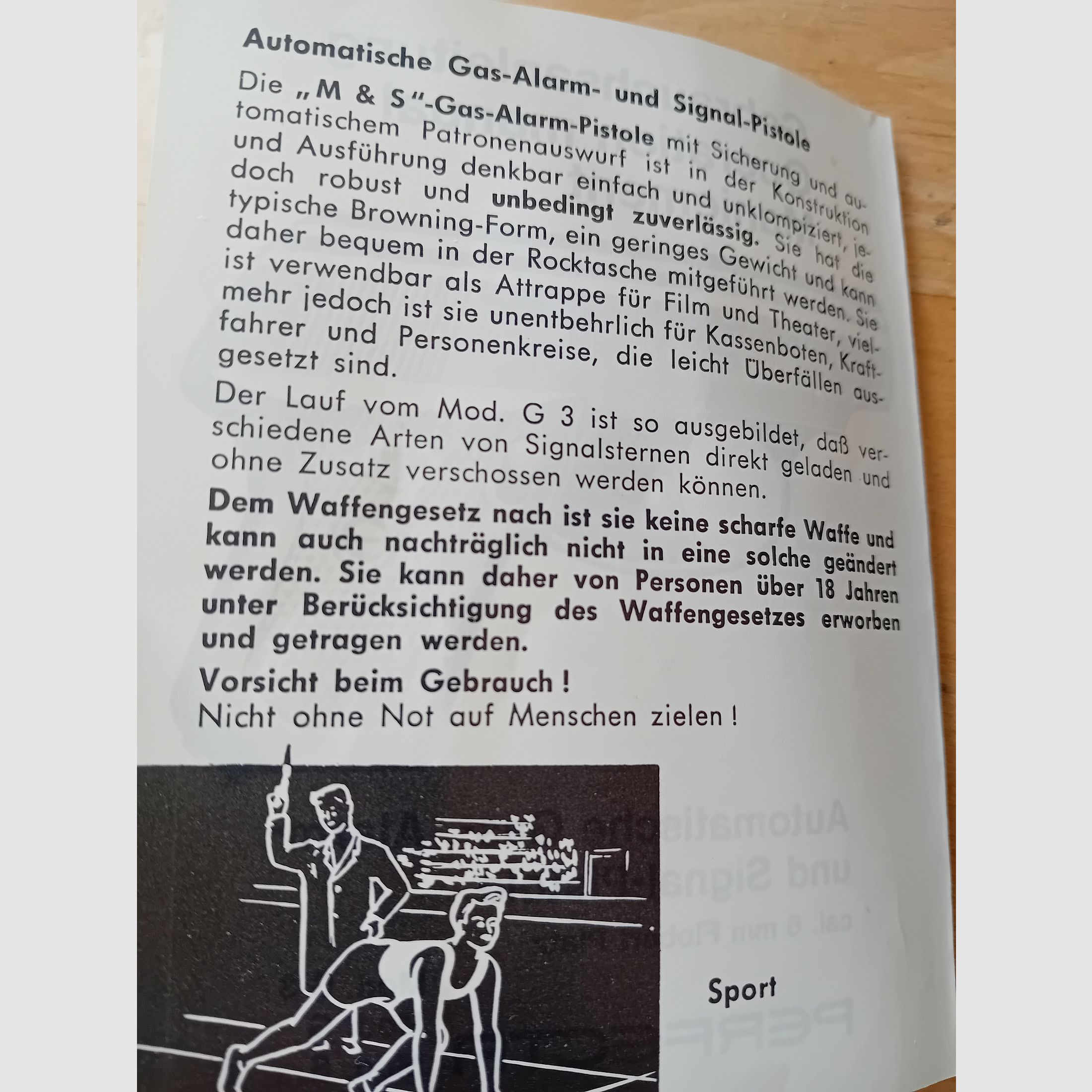 PERFECTA Automatisch Gas-, Alarm und Signal-Pistole