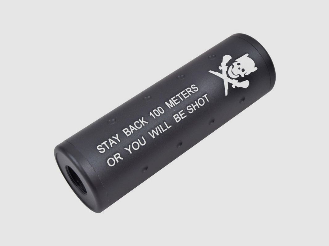 BIG DRAGON SILENZIATORE ASG NERO 110MM