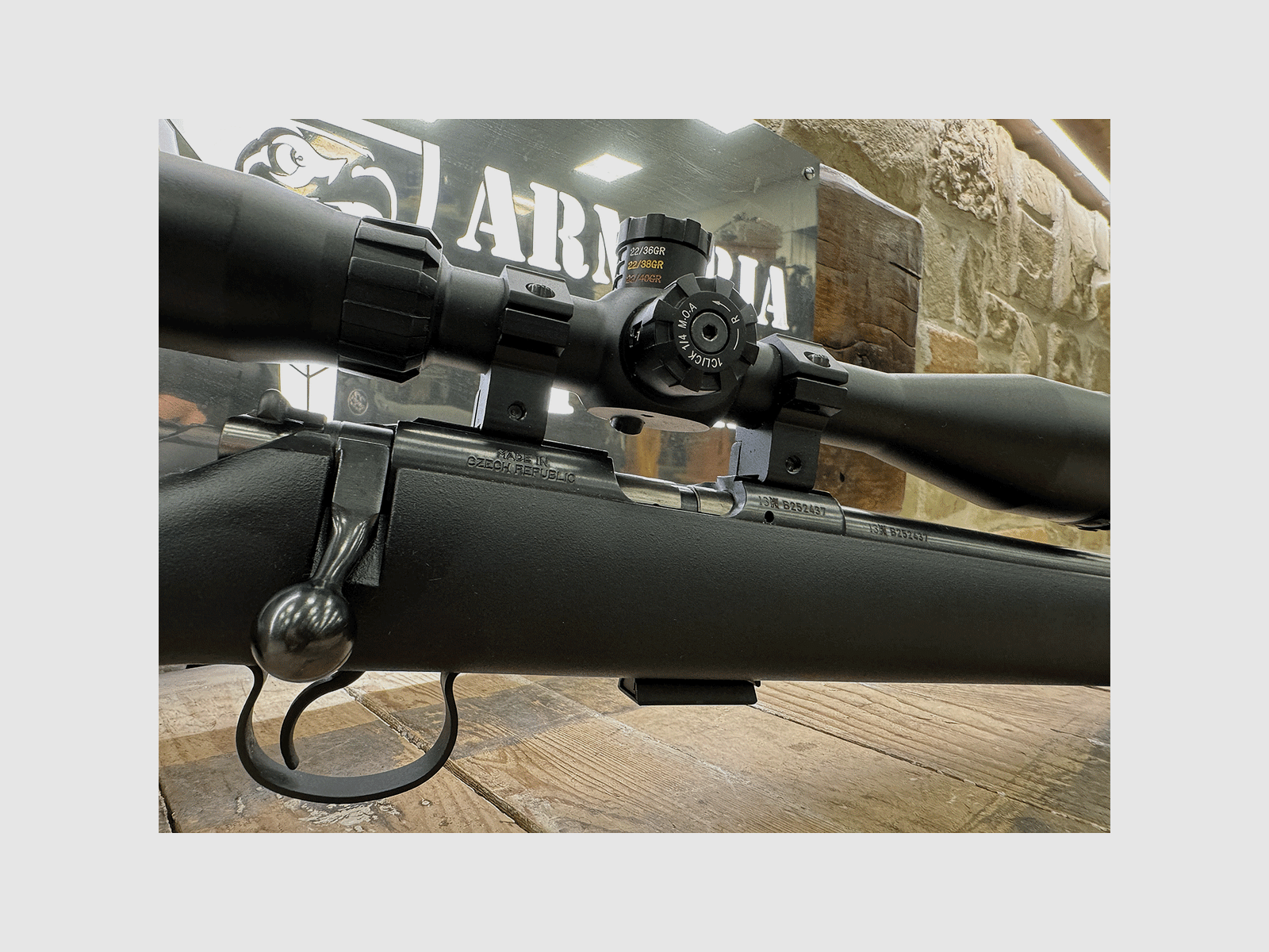 USED – RIFLE – CZ MOD. 455 cal. 22LR, image 3 of 6