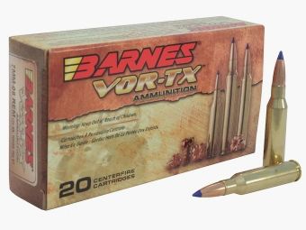 Barnes VOR-TX 7mm-08 Rem. 120GR Tipped TSX Boat Tail 20 Patronen