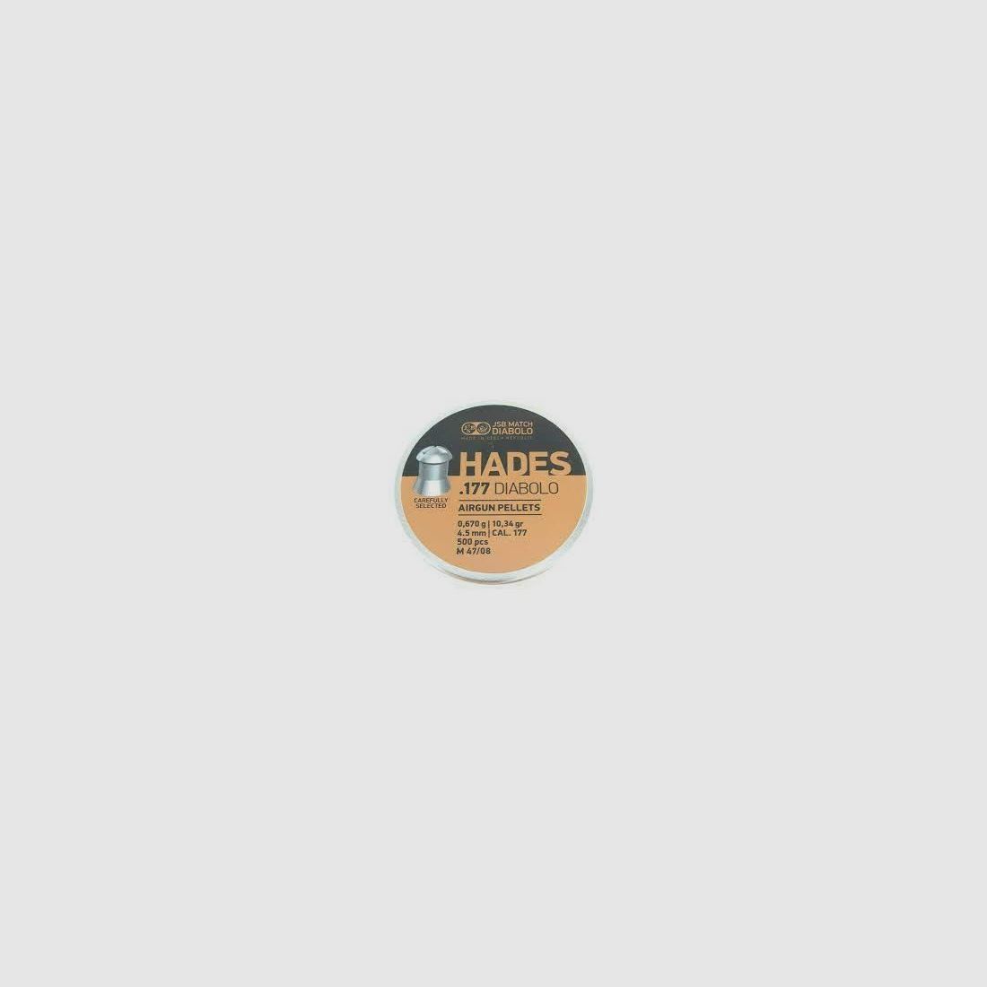 500er-Dose JSB HADES Diabolos .177 (4,5 mm) 0,670 g