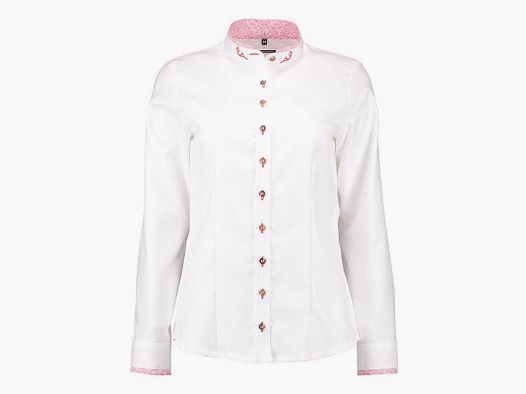 Os Trachten – women's Korean shirt white