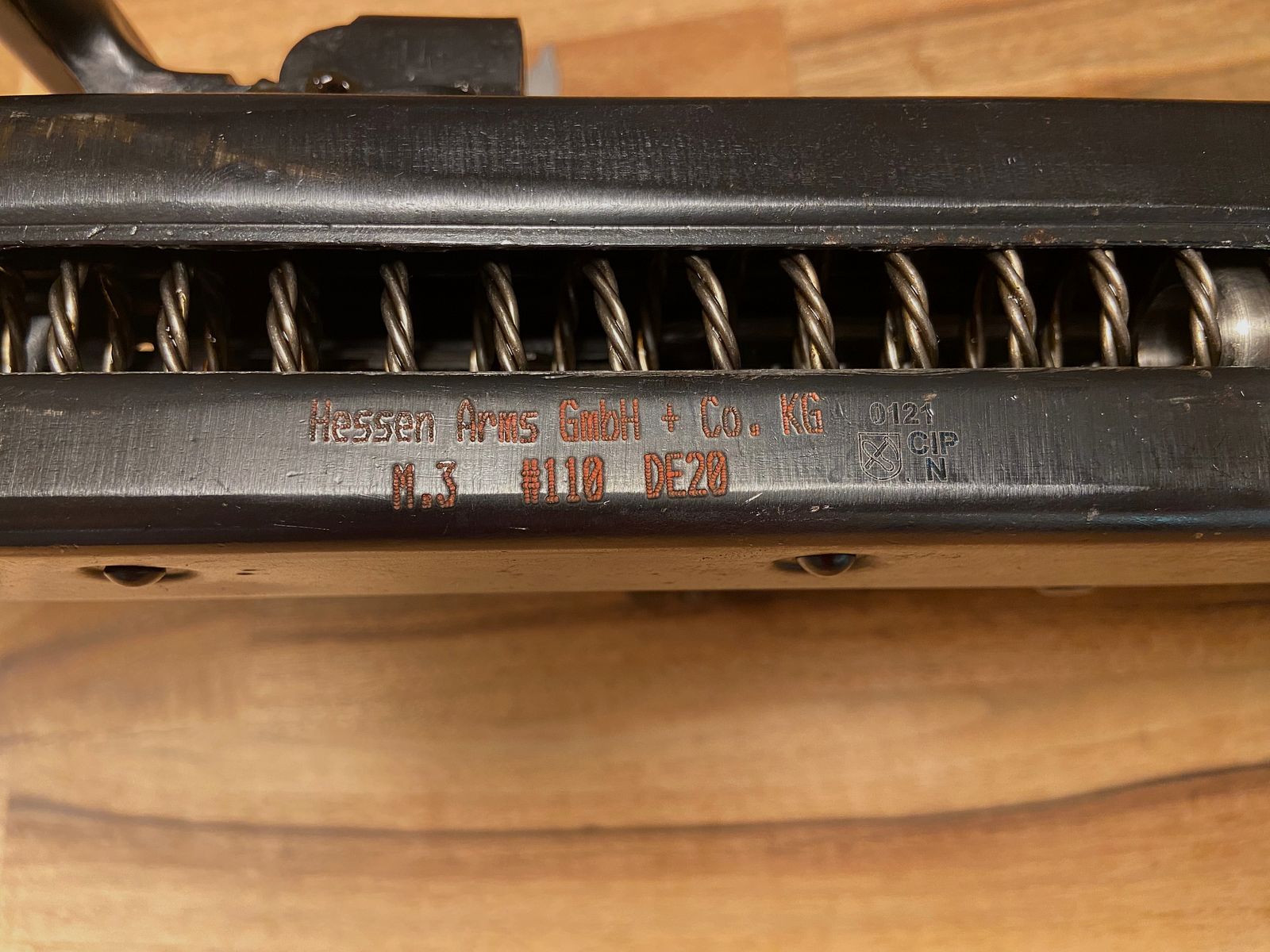 !! RARITÄT !! Original Hessen Arms M3 - halbautomatische Zivilversion des MG3