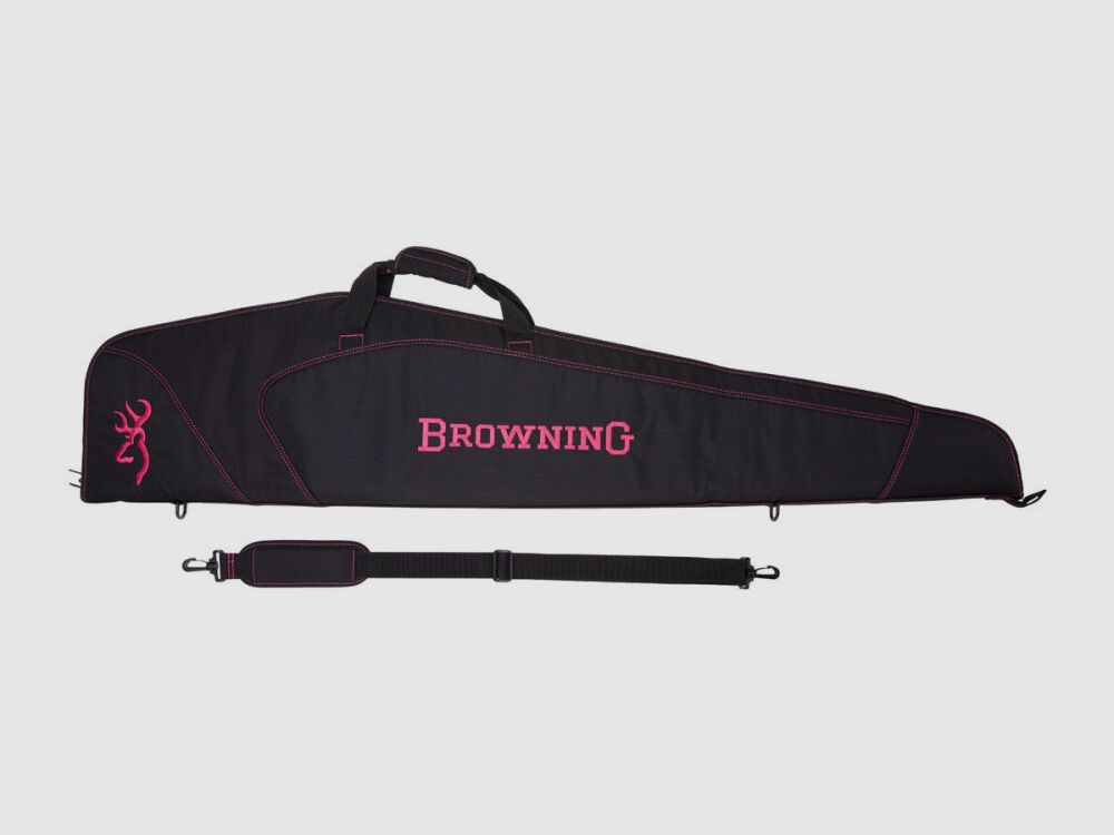 Housse pour arme longue Browning Marksman pour fusil - rose/noir