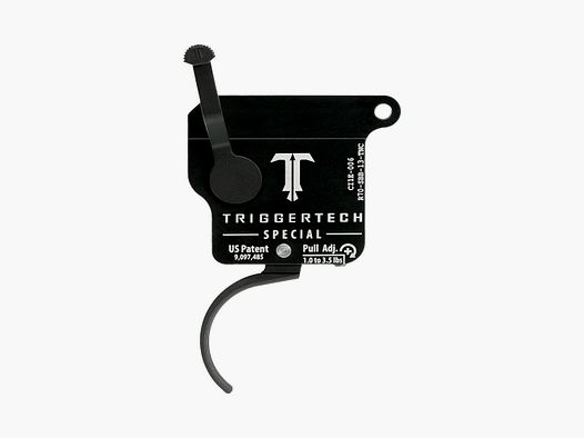 TriggerTech Rem700 Special – Droit – Pas de libération de la culasse – Pro Curved (PVD Noir)