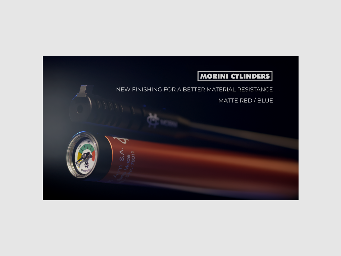 Cartouche à air Morini pour pistolet CM 162 EI / MI