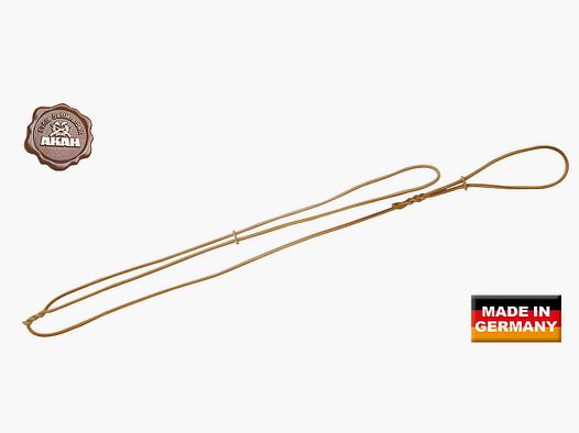 Laisse ronde en cuir silencieuse 7mm