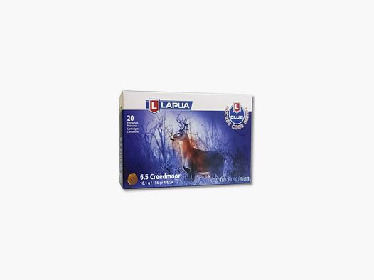 Amunicja LAPUA kal.6,5 Creedmoor Mega 10,1g/156gr