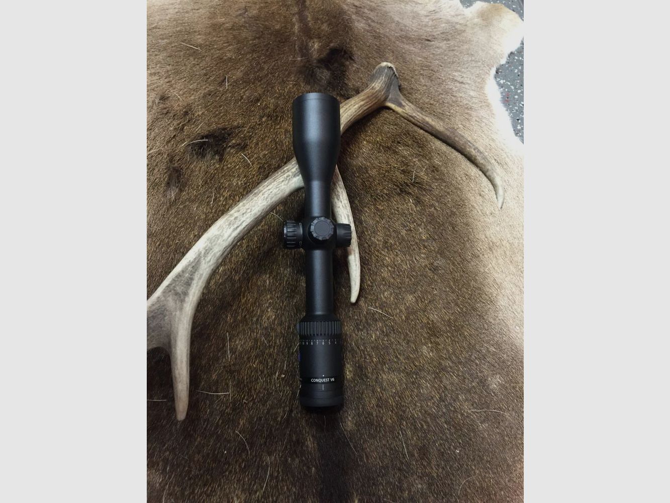 Zeiss Conquest V6 2-12x50 M, with rail