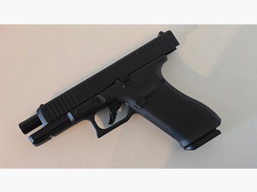 Glock 17 Gen5 Luftpistole CO2 Blowback Kal. 4,5 mm BB Metallschlitten schwarz