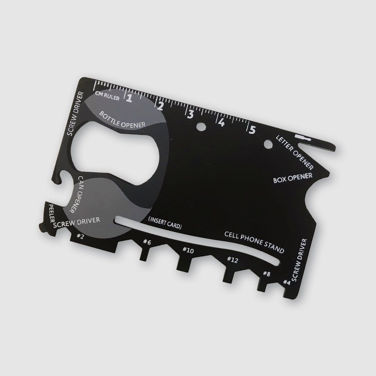 Survival card for the wallet