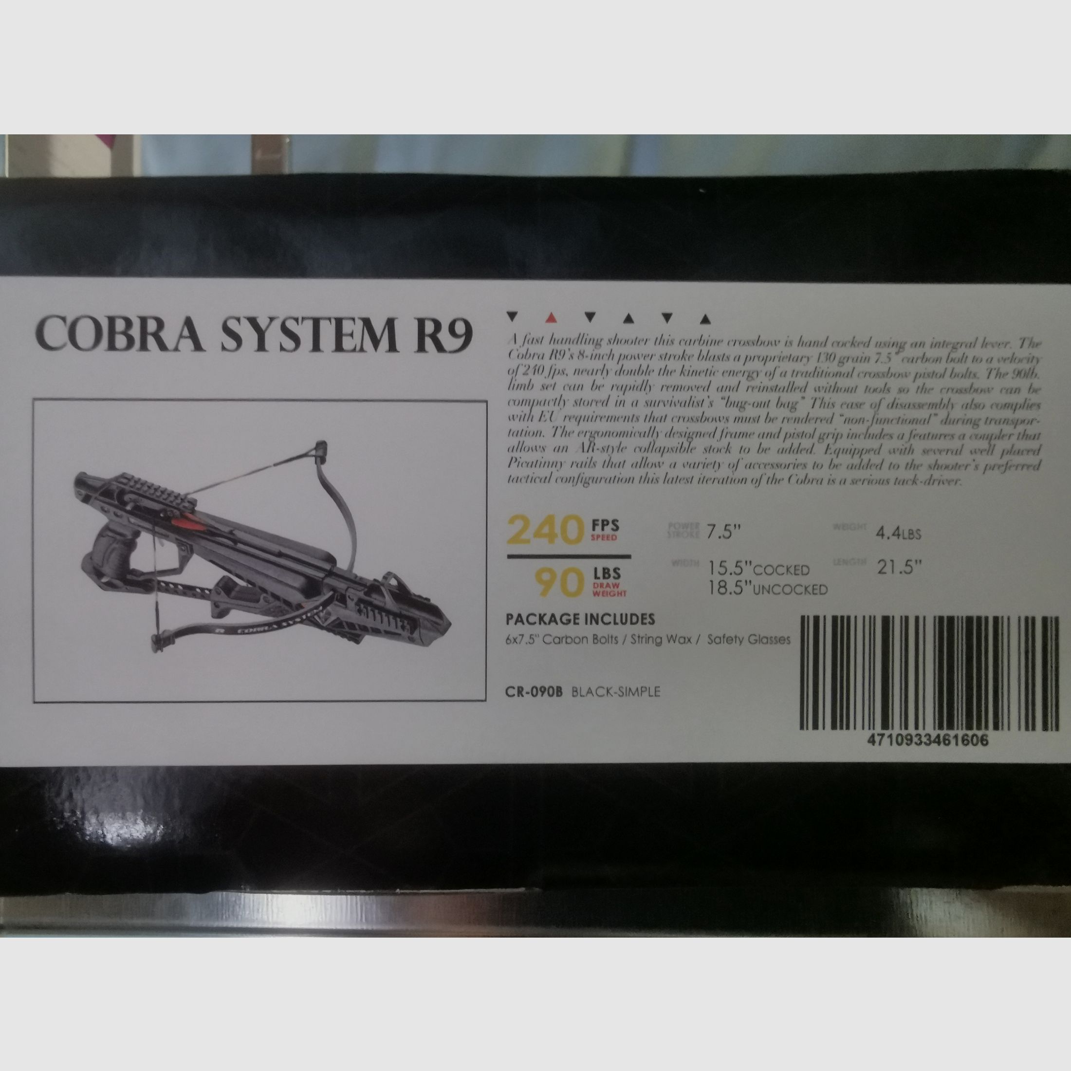 Ek Archery Cobra R9 Repetier Armbrust + Scope