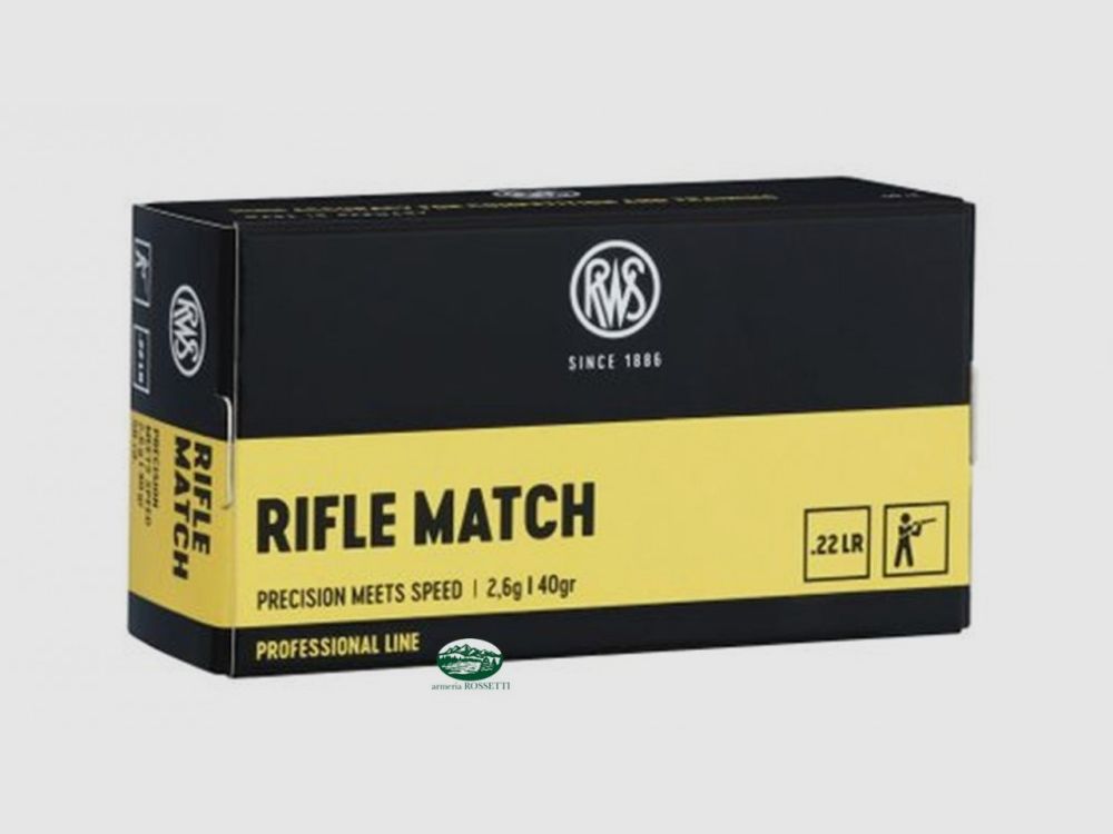 RWS Munition Kal. .22 lr Gewehr Match