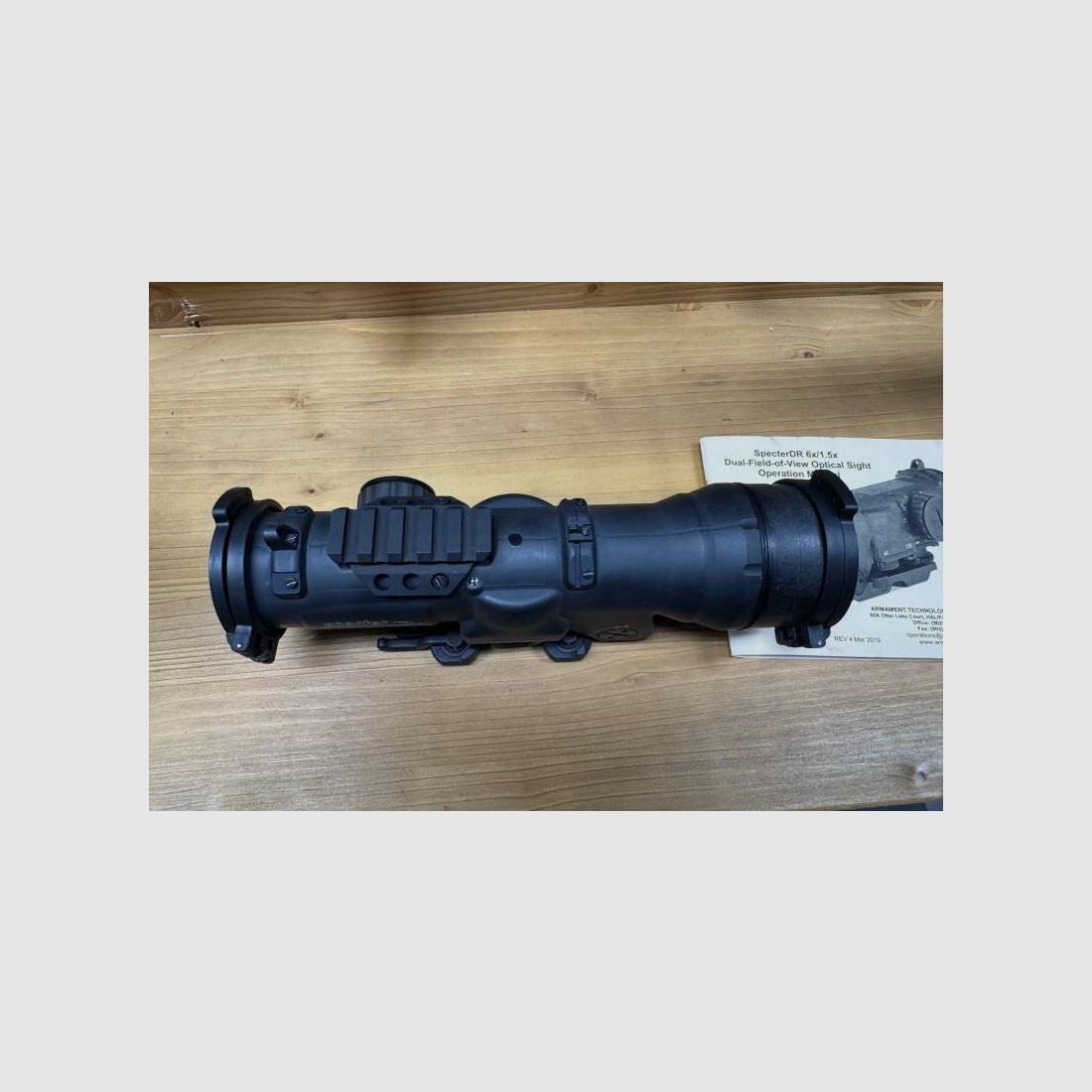 Elcan Specter DR 1,5x/6x Zielfernrohr mit Absehen für kal. 5.56 NATO