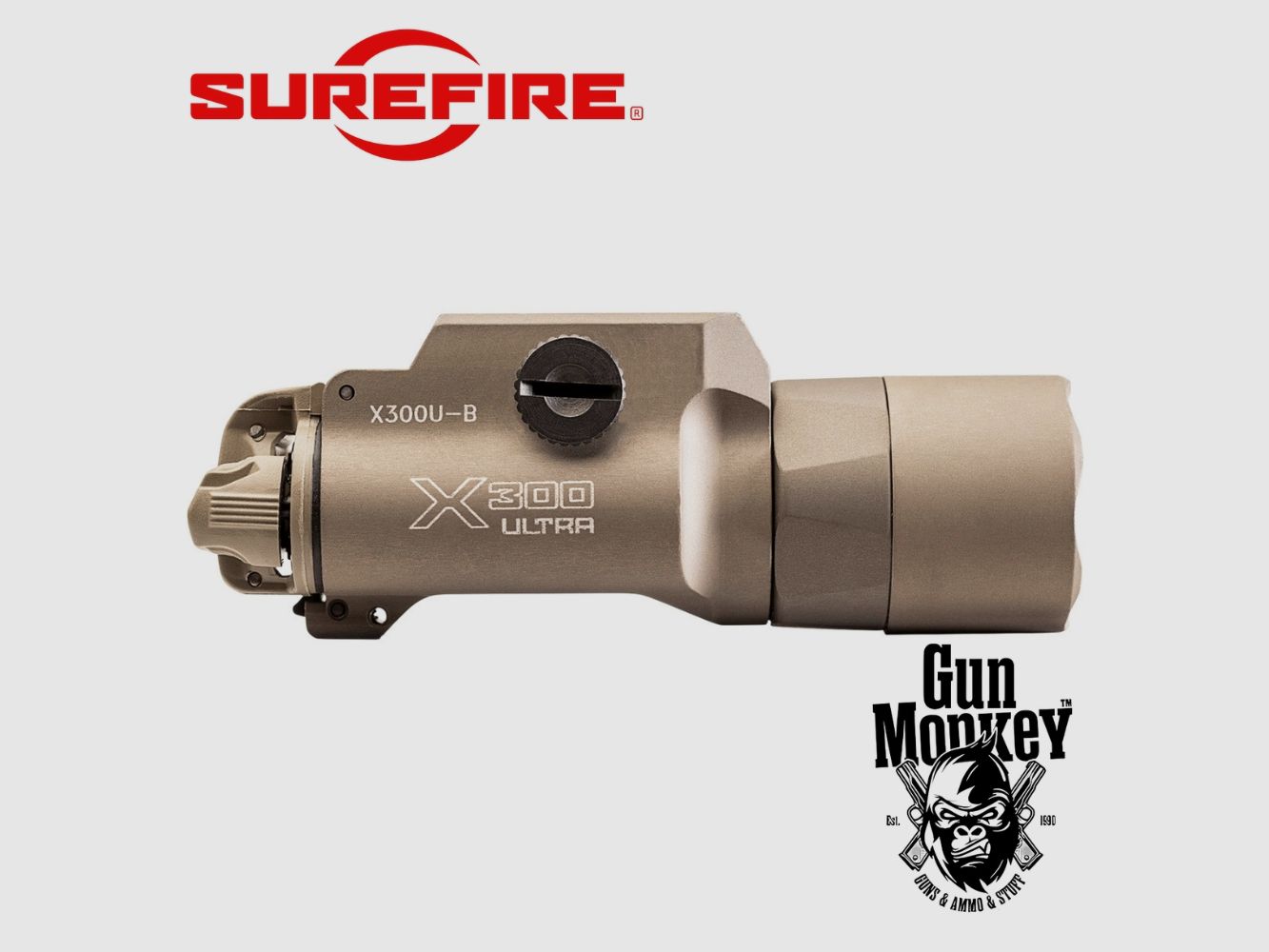 Taschenlampe Surefire X300U-B Ultra Farbe TAN (X300U-B-TN), Bild 5 von 8