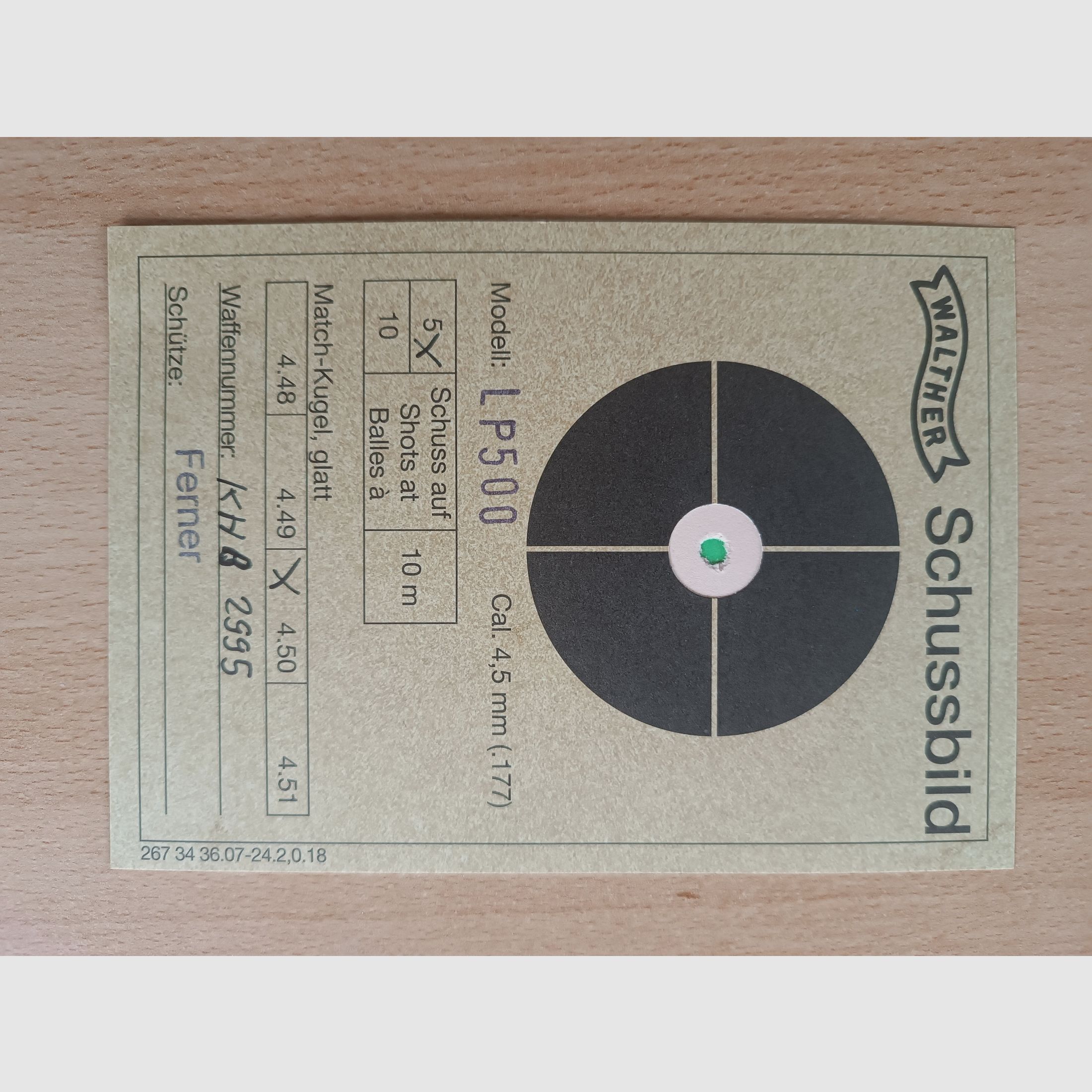 Walther LP500 Expert (Blue Angle) - NEU - inkl. Grundausstattung 