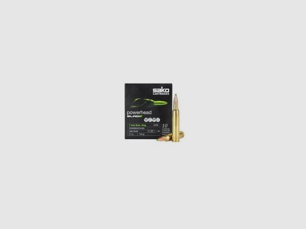 Sako 7mm Rem. Mag. Powerhead Blade 140grs, Bild 1 von 2