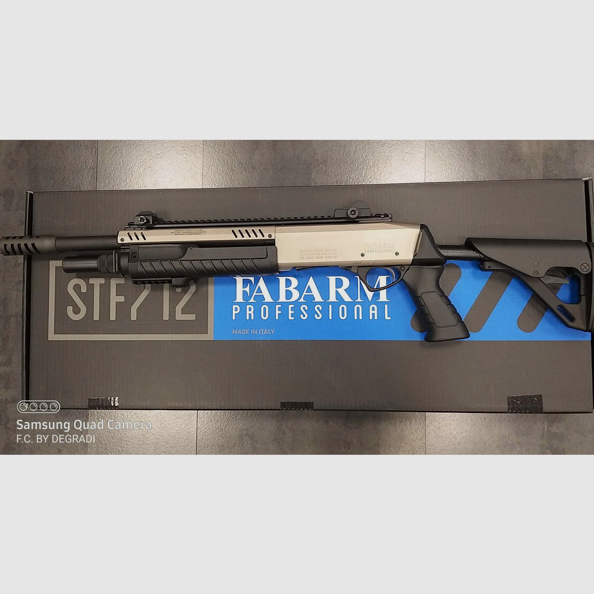 FABARM STF 12 NICKEL TELESCOPIC 12GA, image 2 of 4