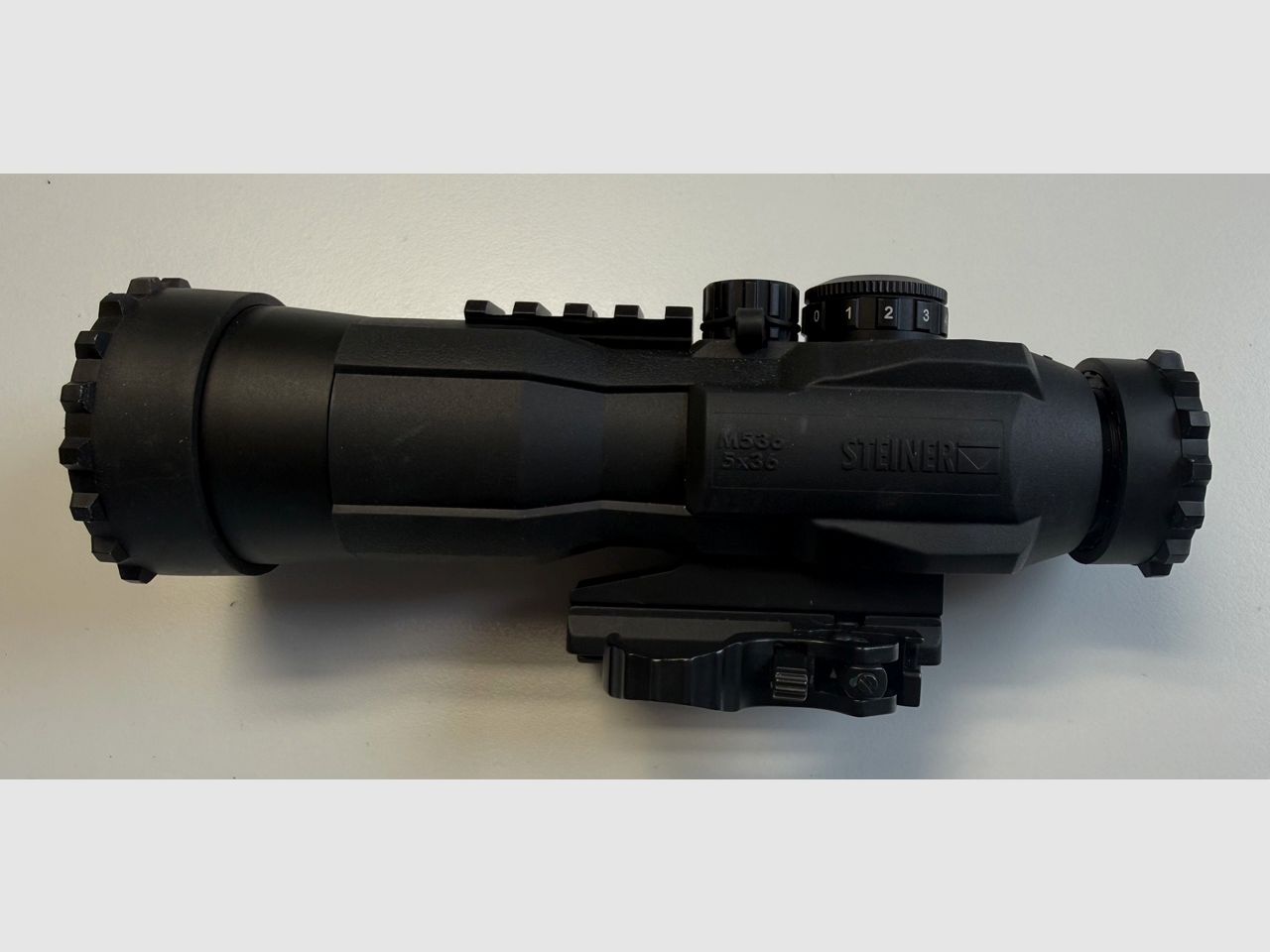 Steiner Militärschussvisier M536 Leuchtpunktzielgerät 5 x 36 + Niggeloh Schutzhülle - NEUWERTIG